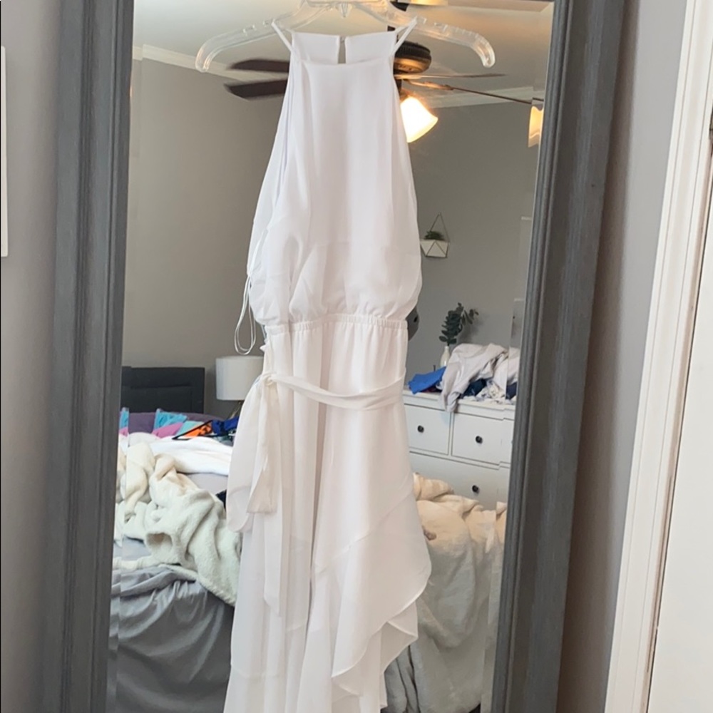Express asymmetrical dress